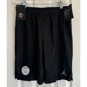 NEW Jordan Paris Saint Germain Black Soccer Shorts PSG Youth Size XL